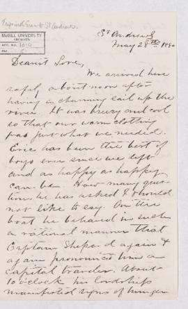 Letter, 28 May 1880
