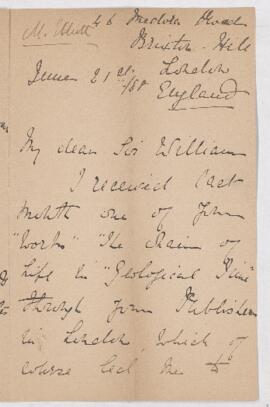Letter, 21 June 1888