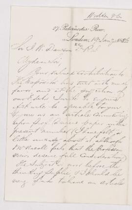 Letter, 19 January 1886