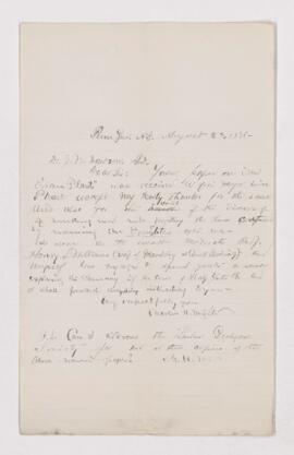 Letter, 23 August 1881