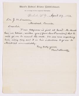 Letter, 27 April 1882
