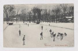 McGill Hockey Team postcard