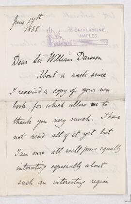 Letter, 17 June 1888