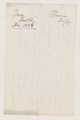 Letter, 5 December 1889