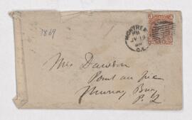 Letter, 19 July 1869