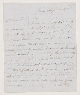 Letter, 1 August 1849