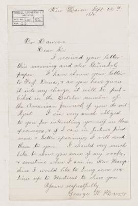 Letter, 12 September 1876
