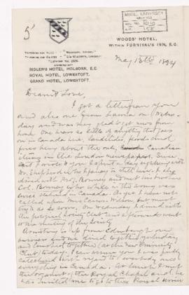 Letter, 13 May 1894