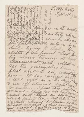 Letter, 12 September 1900