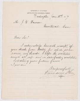 Letter, 18 January 1887