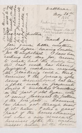 Letter, 25 May 1886