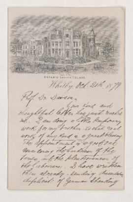 Letter, 20 October 1879