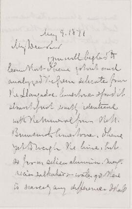 Letter, 9 May 1871