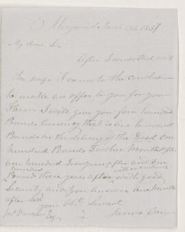 Order, 11 March 1857