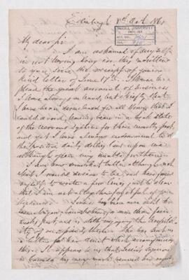 Letter, 8 October 1861