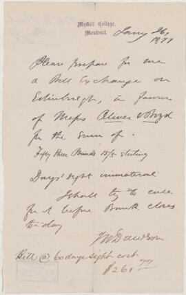 Letter, 26 January 1871