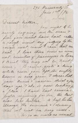 Letter, 1 June 1896