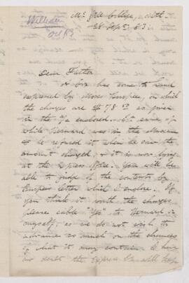 Letter, 28 September 1883