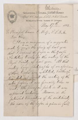 Letter, 17 May 1883