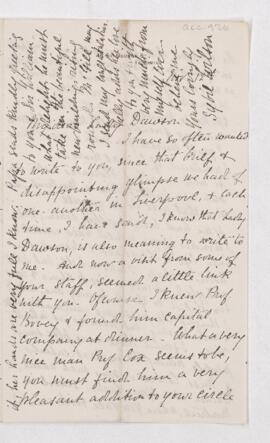 Letter, 12 November