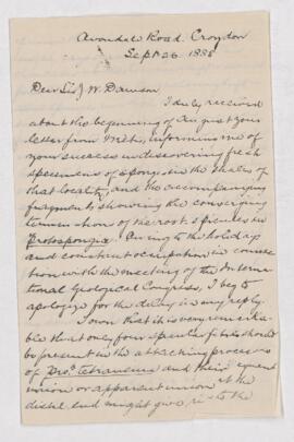 Letter, 26 September 1888