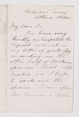 Letter, 1 March 1883