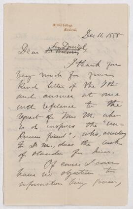 11 December 1888