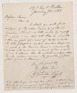 Letter, 7 January 1868