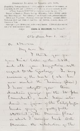 Letter, 2 March 1871.