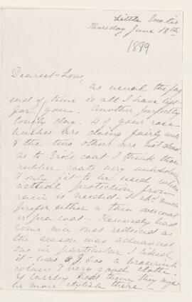 Letter, 18 June 1889