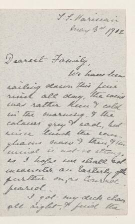 Letter, 3 May 1902