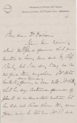 Letter, July 1871