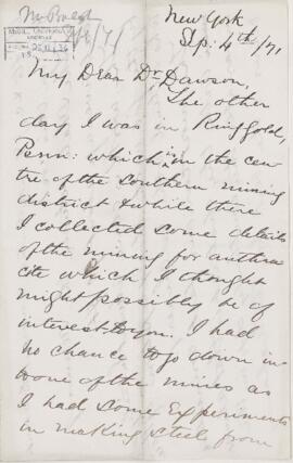 Letter, 4 September 1871
