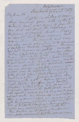 Letter, 9 March 1869