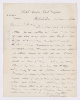 Letter, 10 June 1882