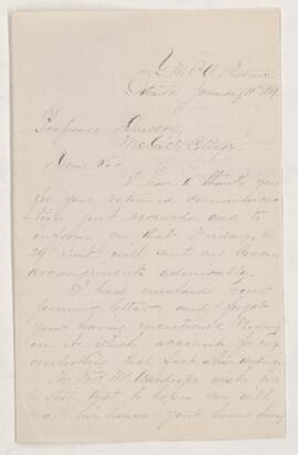 Letter, 11 January 1869