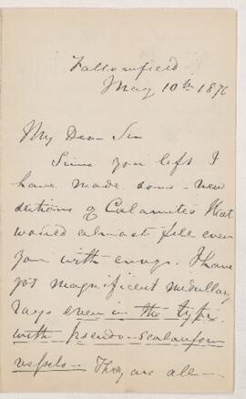 Letter, 10 May 1870
