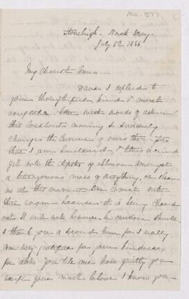 Letter, 8 July 1886