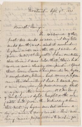 Letter, 8 September 1882