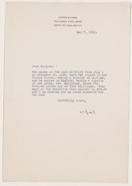 Witter Bynner correspondence