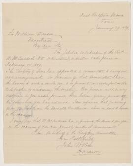 Letter, 29 January 1889