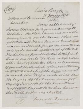 Letter, 30 January 1873