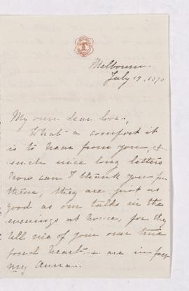Letter, 19 July 1870