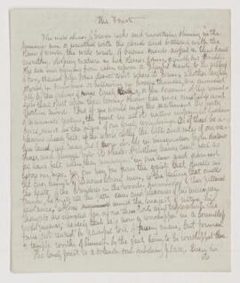 Writings on Moths and Spiders, Caterpillar, Forest