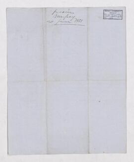 Account, 25 December 1851