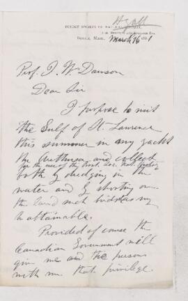 Letter, 16 March 1881