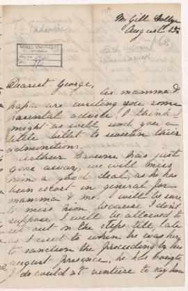 Letter, 14 August 1868