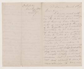 Letter, 7 March 1877