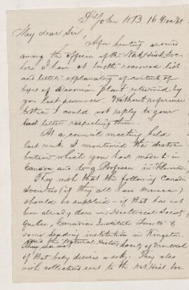 Letter, 16 December 1868