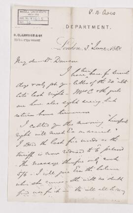 Letter, 3 June 1880
